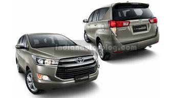 2016 Toyota Innova official images leaked