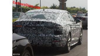 2018 Audi A5 Sportback spotted testing in China