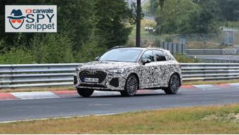 2019 Audi RSQ3 spotted testing at the Nurburgring 