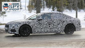 2019 Audi A6 test vehicle spotted 
