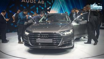 Frankfurt Auto Show 2017: Audi A8 showcased