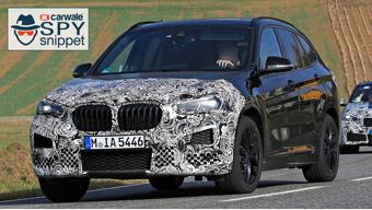 Facelifted India bound BMW X1 spotted on test in Germany