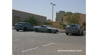 BMW trio spotted during hot weather testing in Dubai