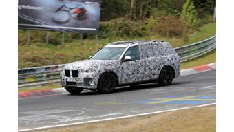  BMW continues X7 development at the Nurburgring 