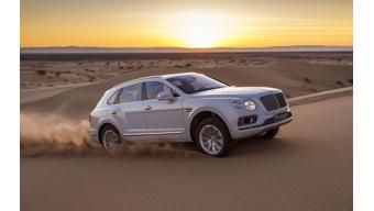 Bentley Bentayga to leave trail marks on Pikes Peak