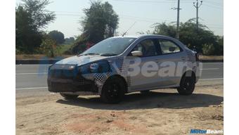 2018 Ford Aspire spied testing for the first time 