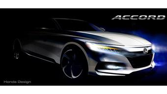 New Honda Accord to debut on July 14; teaser image revealed 
