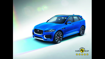 Jaguar F-Pace earns five-stars rating in Euro NCAP