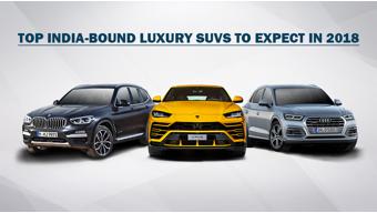Luxury SUV launches for India in 2018