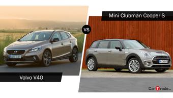 Mini Clubman Cooper S Vs Volvo V40 Cross Country: Spec comparison