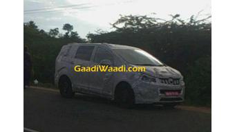 Mahindra 7-seater MPV spotted testing