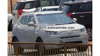 New D-segment crossover from Mahindra spied  