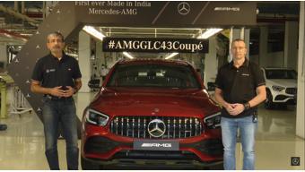 Mercedes-Benz launches new GLC 43 AMG 4MATIC Coupe in India at Rs 76.70 lakh