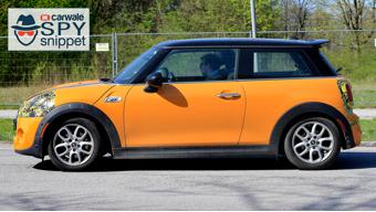 Mini Facelift spied in Germany