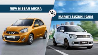 Maruti Suzuki Ignis AMT vs Nissan Micra XV CVT