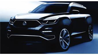 Next-Gen SsangYong Rexton revealed in sketches ahead of its official debut