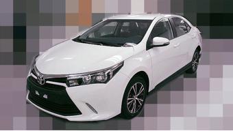 Toyota Corolla facelift's clear picture leaked