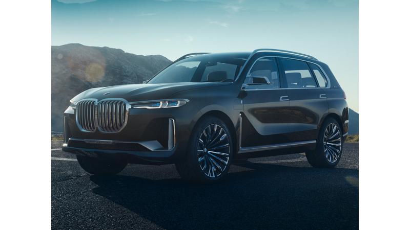 BMW X7 concept car revealed in leaked images 