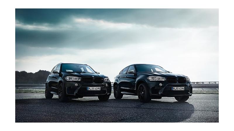 BMW X5 M and X6 M Black Fire editions unveiled