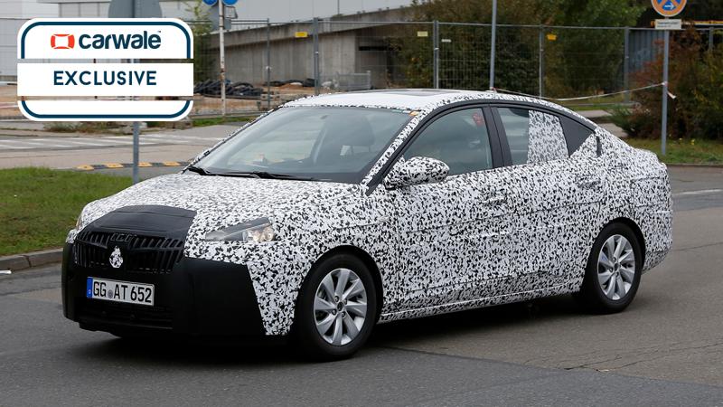 Camouflaged 2018 Chevrolet Sail sedan snapped 