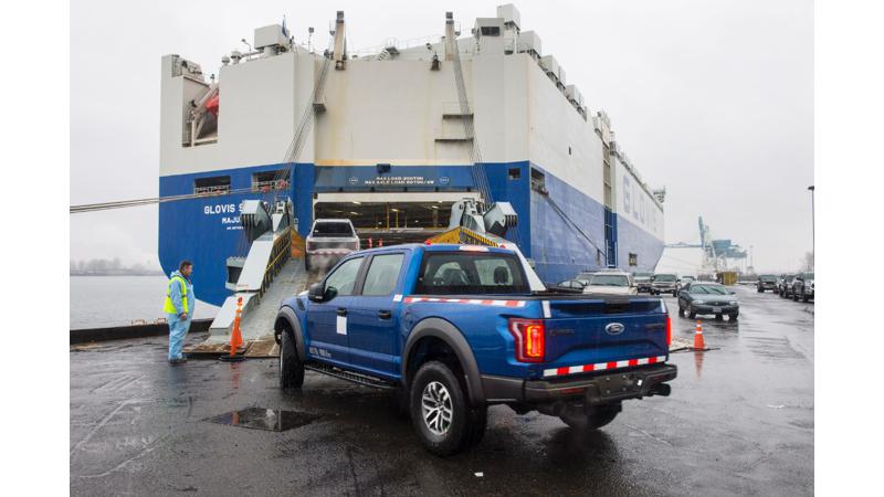 Ford starts shipping all-new F-150 Raptor to China