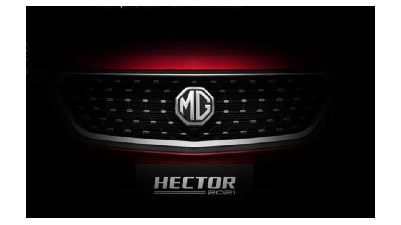MG Hector facelift teased ahead of official launch