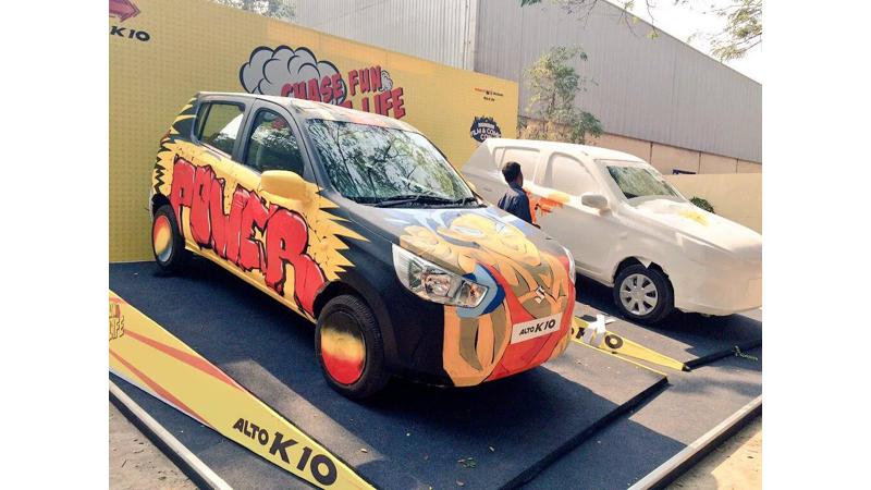 Maruti Suzuki Alto K10 steals limelight at fifth Mumbai Comic Con