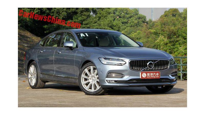  Volvo launches S90 long wheelbase version in China           