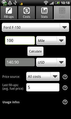 Fuellog - a car management app