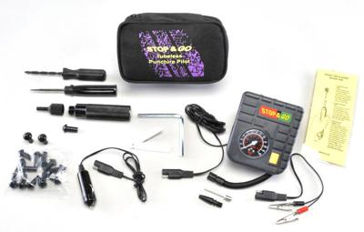 All-in-one car puncture repair kit 