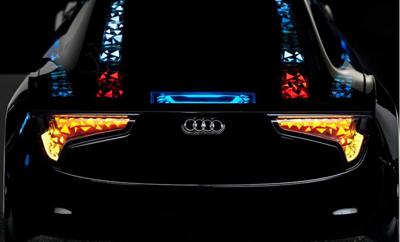 Audi oled lighting concept 