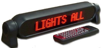 LED car signs