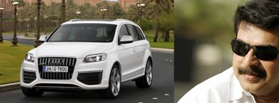 Mammootty and his audi q7