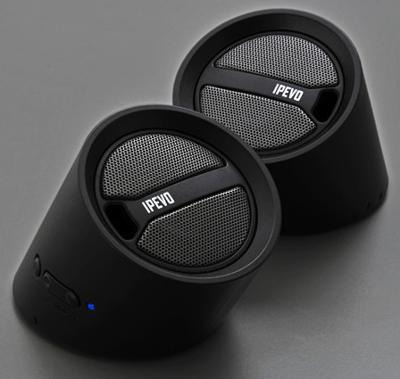 Tubular wireless speakers for cars