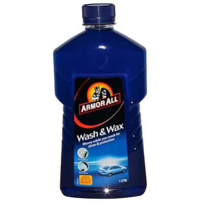Wash and wax car exteriors