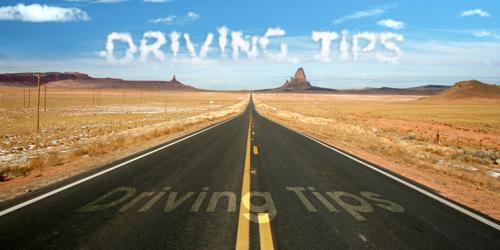 Driving tips for learners