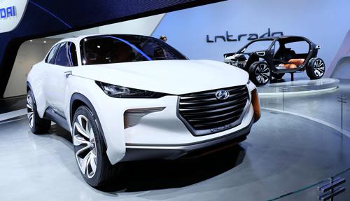 Hyundai intrado f-cell - a hydrogen car
