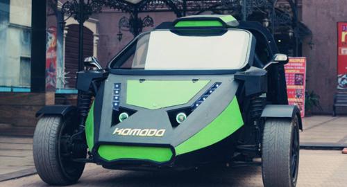 Komodo - Speedways electric car in India