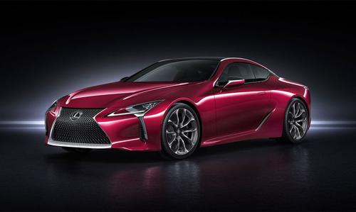Lexus lc 500 luxury coupe that can handle stop-and-go traffic