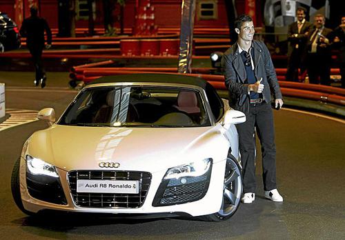 Ronaldo and his car